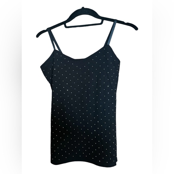 WHBM Camisole with rinestones - Picture 1 of 4
